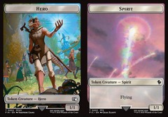 Hero (0002) // Spirit (0003) Double-Sided Token